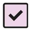 Стикер 37 Pink letters