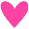 Стикер 23 Pink letters