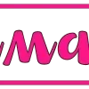 Стикер 51 Pink letters