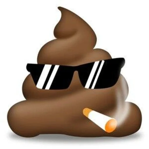 🤩 Стикер «Poops» для Telegram