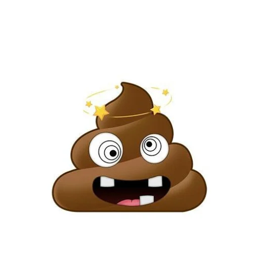 🤩 Стикер «Poops» для Telegram