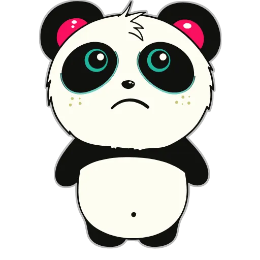 ☹️ Стикер «Pandy» для Telegram