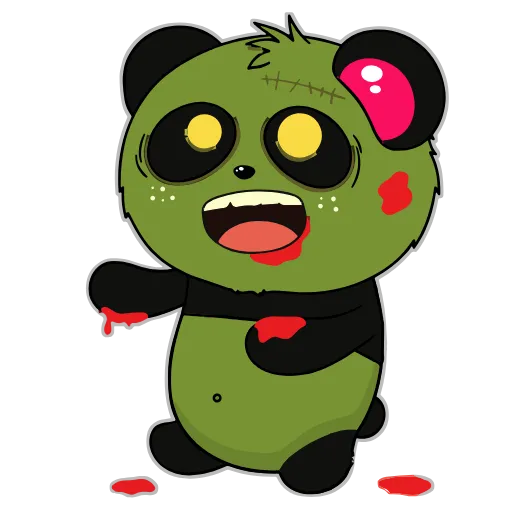 🧟 Стикер «Pandy» для Telegram