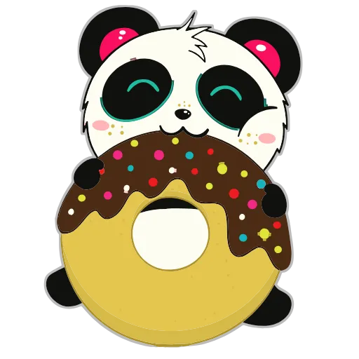 🍩 Стикер «Pandy» для Telegram
