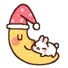 Стикер 17 Rabbit Emoji
