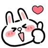 Стикер 42 Rabbit Emoji