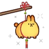 Стикер 38 Rabbit Emoji