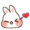 Стикер 15 Rabbit Emoji