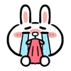 Стикер 58 Rabbit Emoji