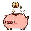 Стикер 28 Rabbit Emoji