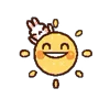 Стикер 18 Rabbit Emoji