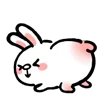 Стикер 61 Rabbit Emoji