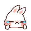 Стикер 14 Rabbit Emoji