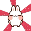 Стикер 12 Rabbit Emoji