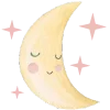 🌙 Эмодзи «Буквы и иконки для оформления блогов мам» для Telegram