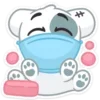😶‍🌫️ Эмодзи «Пак» для Telegram