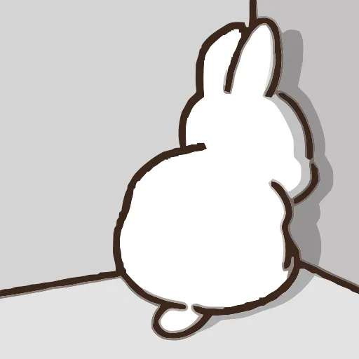 Стикер 57 Pale Rabbit
