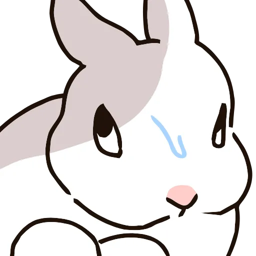 Стикер 7 Pale Rabbit