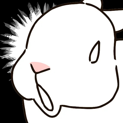 Стикер 34 Pale Rabbit