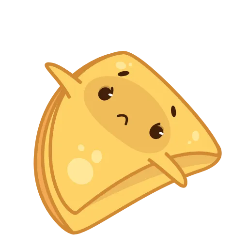 Стикер 3 Pancake Sourcream