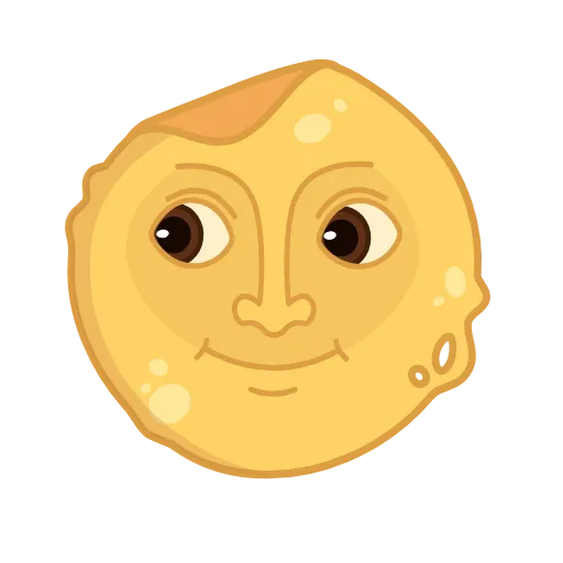 Стикер 6 Pancake Sourcream