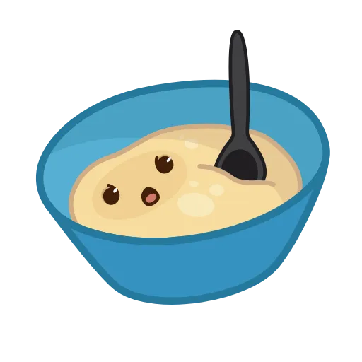Стикер 12 Pancake Sourcream