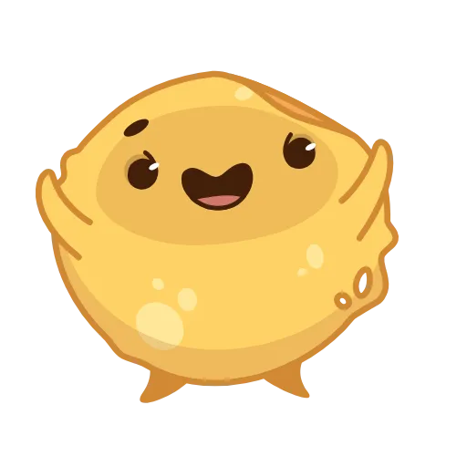 Стикер 8 Pancake Sourcream
