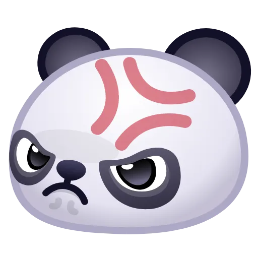 Стикер 16 Panda