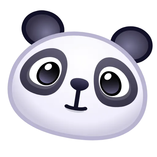 Стикер 9 Panda