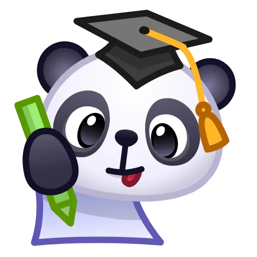 Стикер 18 Panda