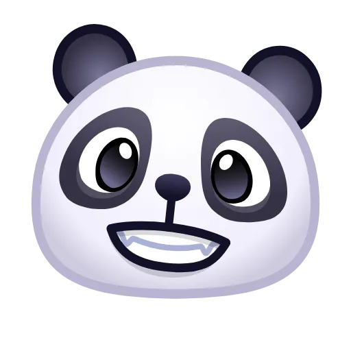 Стикер 7 Panda