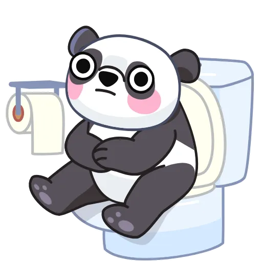 Стикер 21 Анимированный набор эмоджи с Пандой