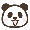 Стикер 23 🐼 Panda Emoji