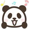 Стикер 25 🐼 Panda Emoji