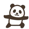 Стикер 59 🐼 Panda Emoji