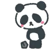 Стикер 17 🐼 Panda Emoji