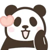 Стикер 22 🐼 Panda Emoji