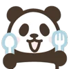 Стикер 51 🐼 Panda Emoji