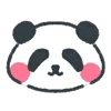 Стикер 9 🐼 Panda Emoji