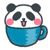 Стикер 6 🐼 Panda Emoji