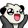Стикер 44 Panda Emoji