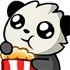 Стикер 54 Panda Emoji