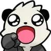 Стикер 41 Panda Emoji