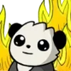 Стикер 11 Panda Emoji