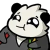 Стикер 8 Panda Emoji