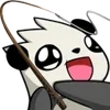 Стикер 13 Panda Emoji