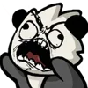 Стикер 51 Panda Emoji
