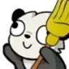 Стикер 28 Panda Emoji