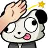 Стикер 27 Panda Emoji