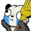 Стикер 30 Panda Emoji